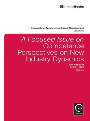 cover image of Research in Competence-Based Management, Volume 6